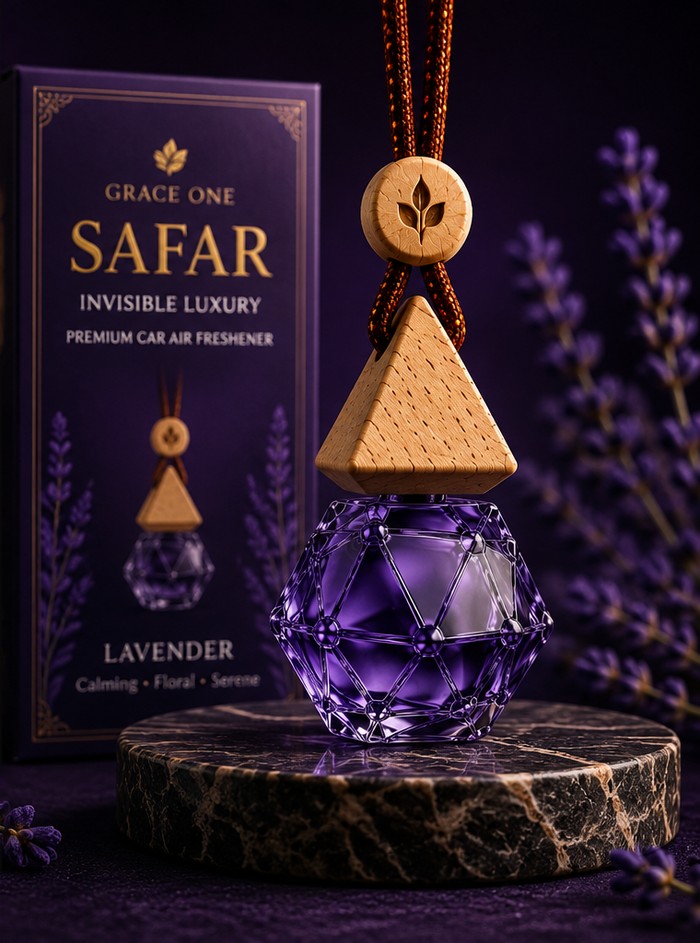 Lavender packaging with box