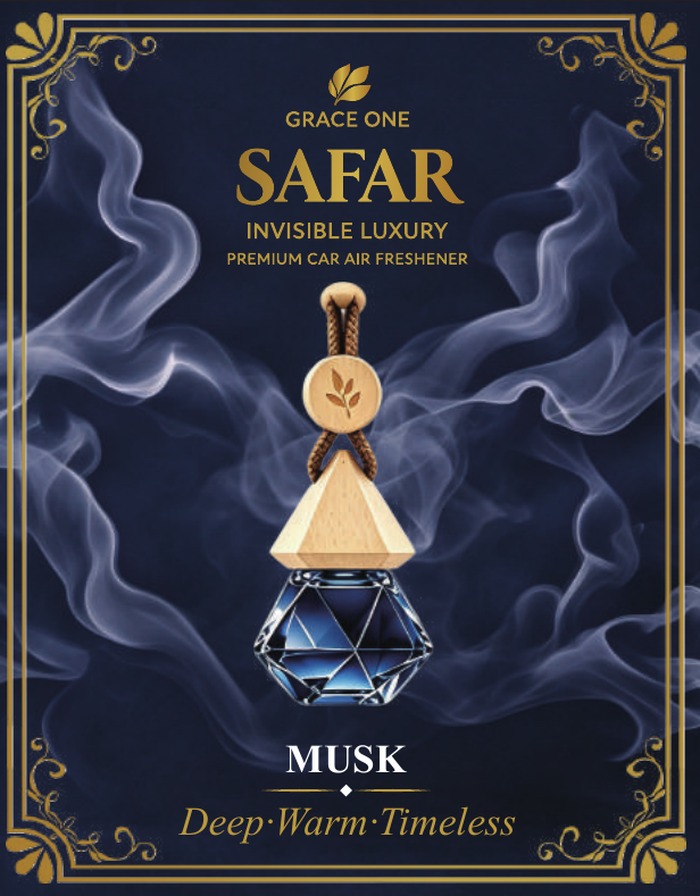 SAFAR Musk hanging car diffuser