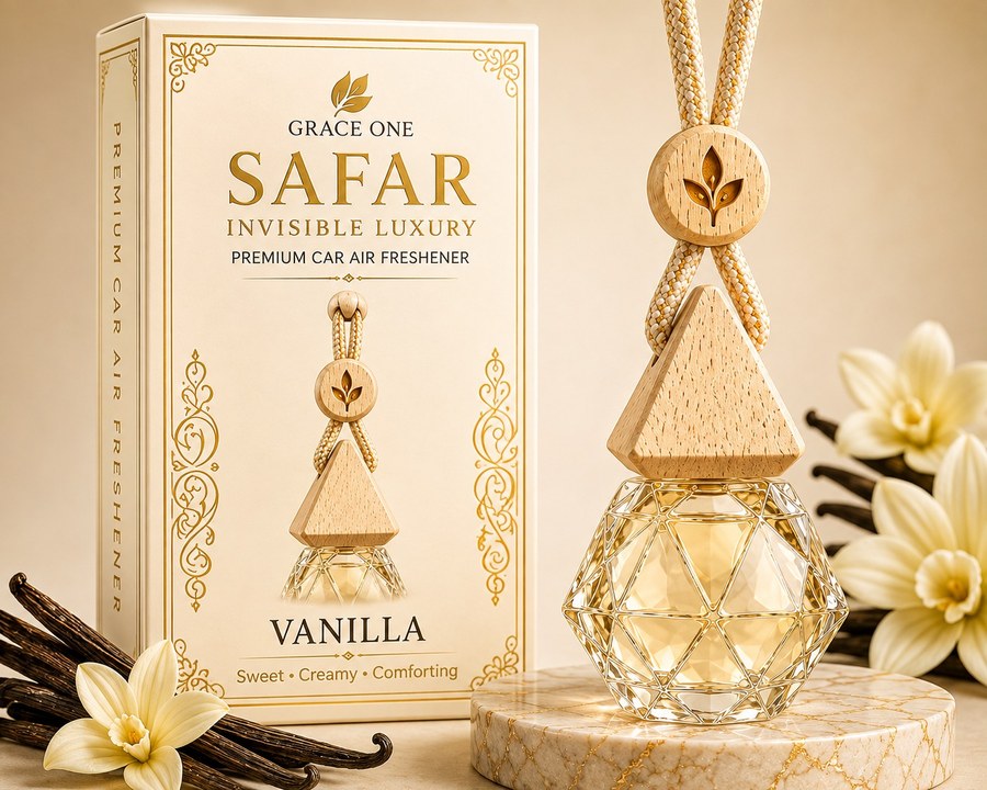 Vanilla box and bottle