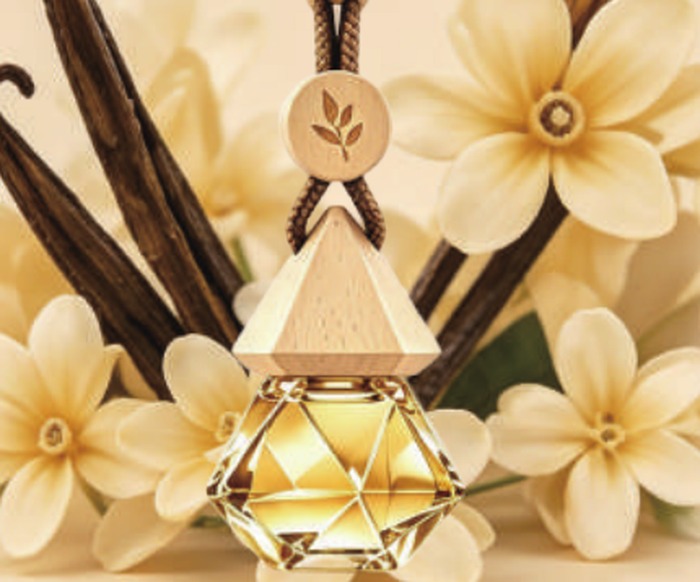 Vanilla bottle detail